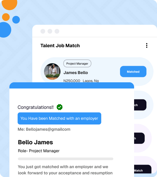 AI Smart Matching Interface
